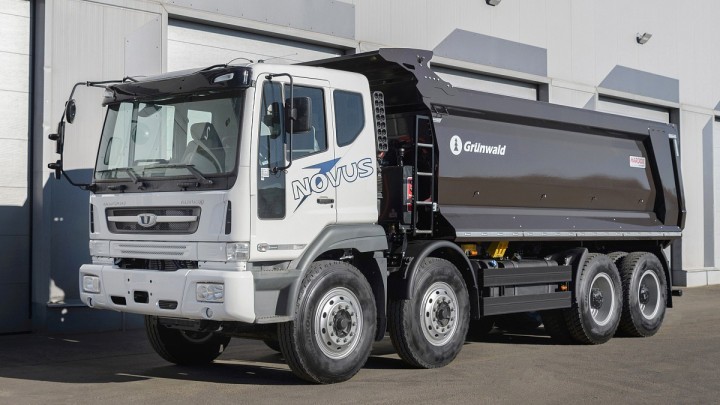 Самосвал CR8M7 22 м3, Grunwald